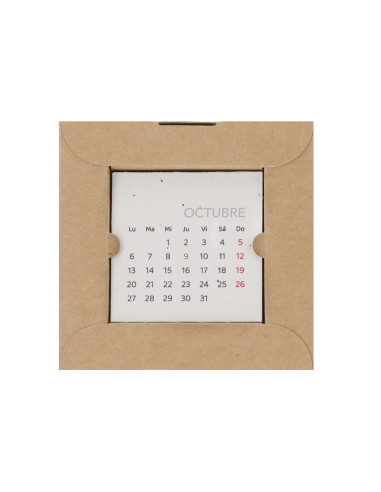 Calendario Sobremesa Semilla Krily