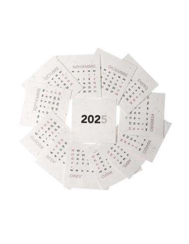 Calendario Sobremesa Semilla Krily