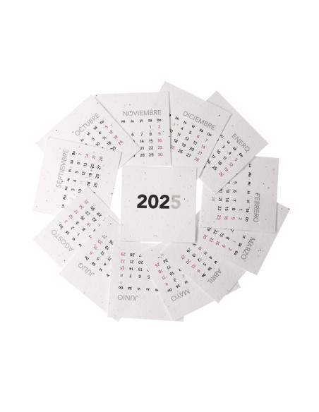 Calendario Sobremesa Semilla Krily