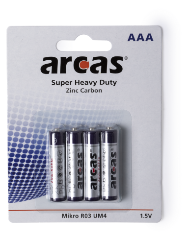 Blister 4 Pilas 1,5V AAA/ R03