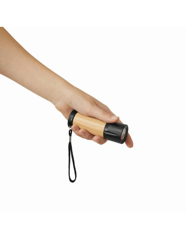 Linterna LED BAMBOO SHINE