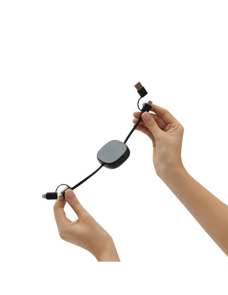Cable de carga y transferencia de datos TRANSFER SQUARE