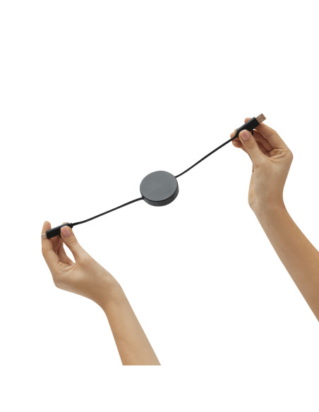 Cable de carga y transferencia de datos TRANSFER ROUND