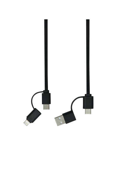 Cable de carga y transferencia de datos TRANSFER ROUND