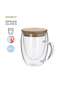 Taza Térmica Helmar en Cristal