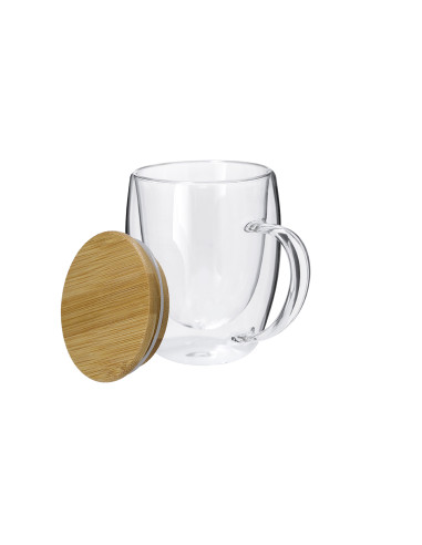 Taza Térmica Helmar en Cristal
