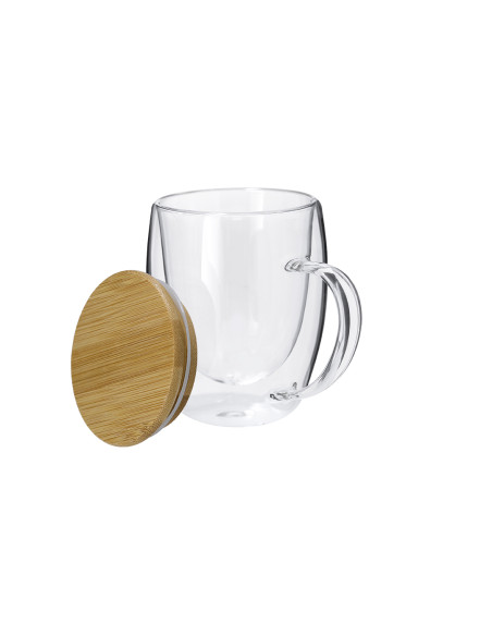 Taza Térmica Helmar en Cristal
