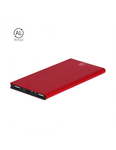 Power Bank Barrols en Aluminio Reciclado