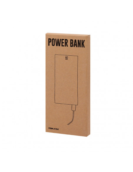 Power Bank Barrols en Aluminio Reciclado