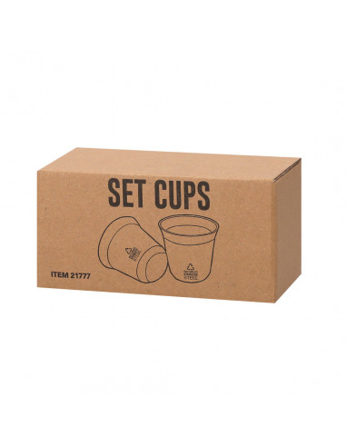 Set Vasos Kodet en Acero