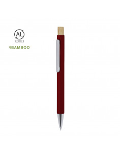 Bolígrafo Neglyr con Pulsador en Bambú