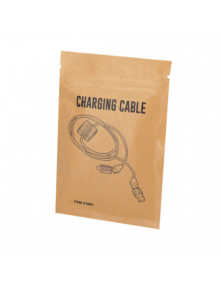 Cable Cargador Segers 60W en RPET y Bambú