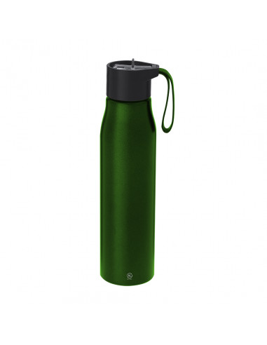 Bidón en Aluminio Reciclado 700 ml con Pajita...