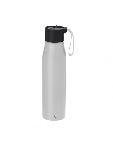 Bidón en Aluminio Reciclado 700 ml con Pajita...