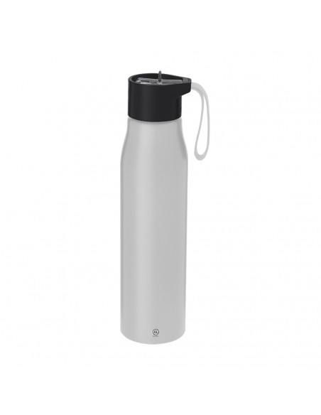 Bidón en Aluminio Reciclado 700 ml con Pajita Thorup