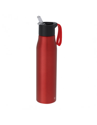 Bidón en Aluminio Reciclado 700 ml con Pajita...