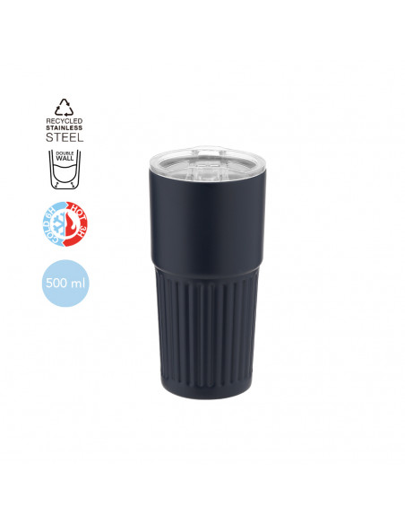 Vaso Térmico Gillan en Acero Inox Reciclado 500 ml