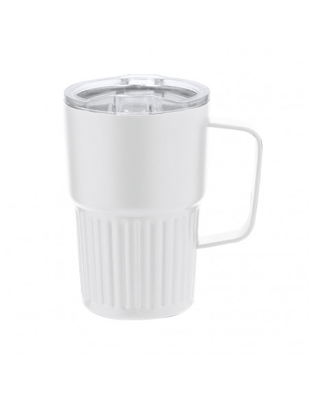 Taza Térmica Finbar en Acero Inox Reciclado 400 ml