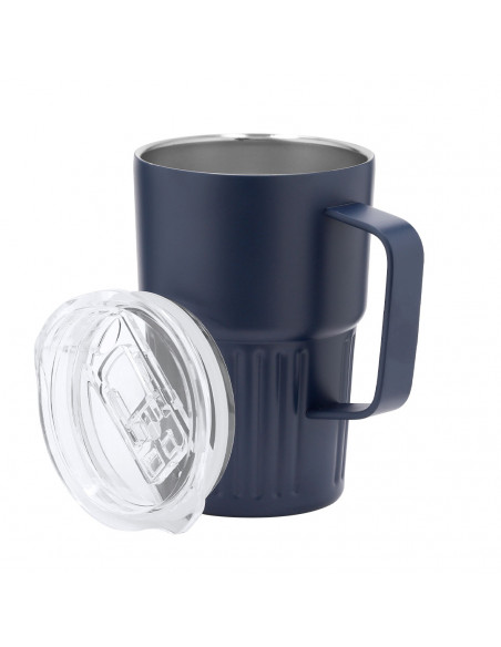 Taza Térmica Finbar en Acero Inox Reciclado 400 ml