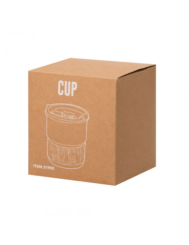 Vaso Gasking de acero inoxidable y madera con...