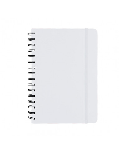 Libreta de anillas Pusik con tapas de PU reciclada