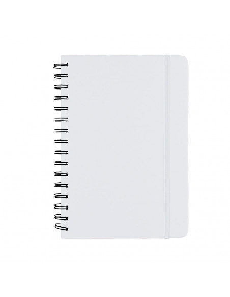 Libreta de anillas Pusik con tapas de PU reciclada