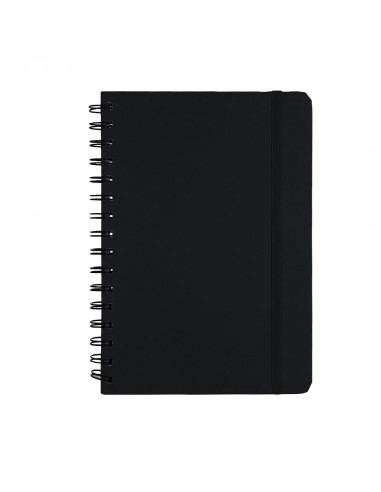 Libreta de anillas Pusik con tapas de PU reciclada