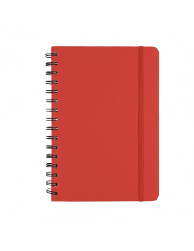 Libreta de anillas Pusik con tapas de PU reciclada