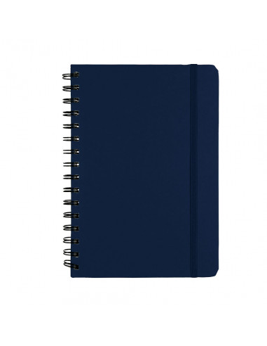 Libreta de anillas Pusik con tapas de PU reciclada