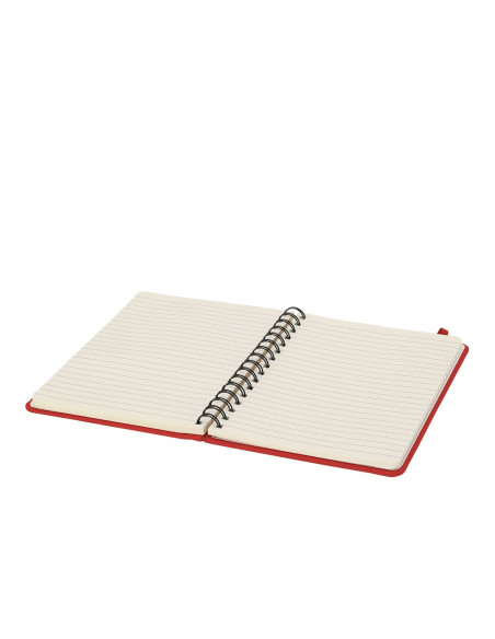 Libreta de anillas Pusik con tapas de PU reciclada