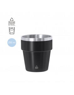 Vaso Térmico Mayden en Acero Inox Reciclado 250 ml