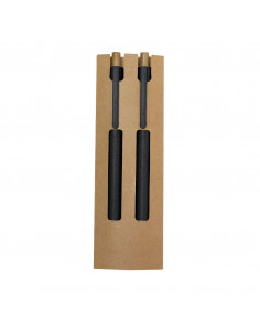 Set Okafor con bolígrafo y lápiz eterno en bambú y caña... 2