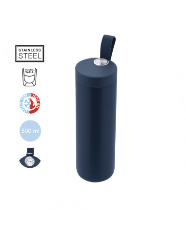 Bidón Térmico Royan de Acero Inox de 500 ml