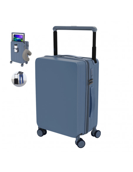 Trolley Corbin Rígido ABS con 4 Ruedas Giratorias