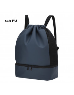 Mochila Handryx en Suave PU  y Bolsillo para Zapatos