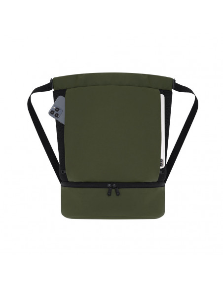 Mochila Handryx en Suave PU  y Bolsillo para Zapatos