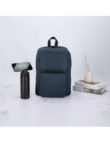 Mochila Necco en RPET 600D para Portátil y Tablet