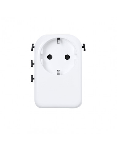 Adaptador de Enchufe Universal Wando con USB y...