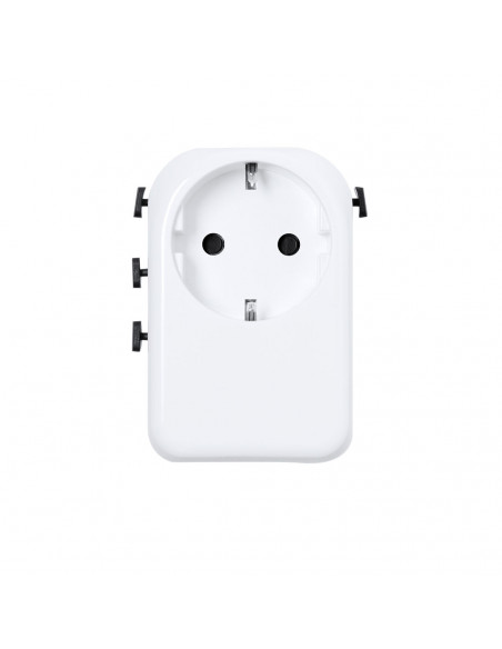 Adaptador de Enchufe Universal Wando con USB y Tipo C
