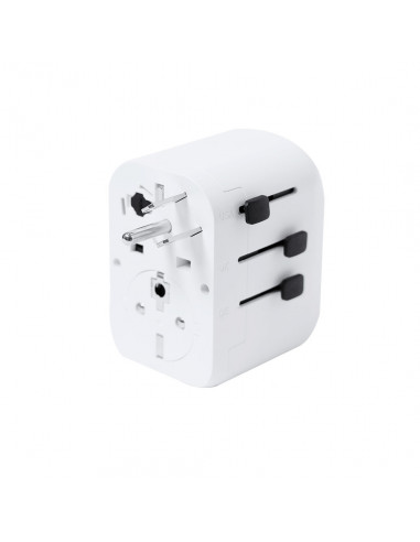 Adaptador de Enchufe Universal Wando con USB y...
