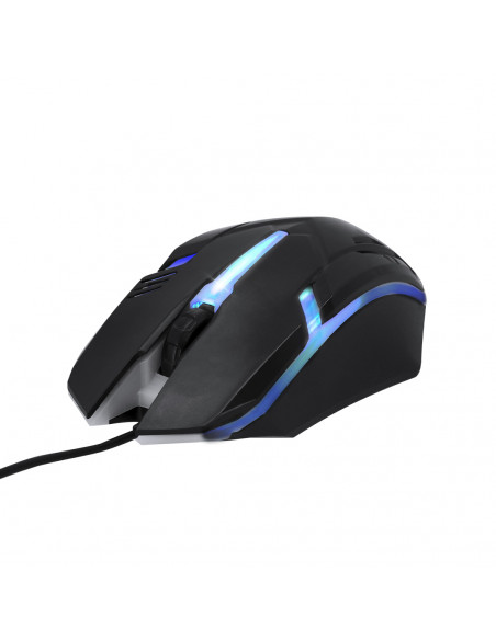 Ratón Gamer Qinox con Iluminación LED multicolor