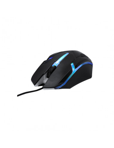 Ratón Gamer Qinox con Iluminación LED multicolor