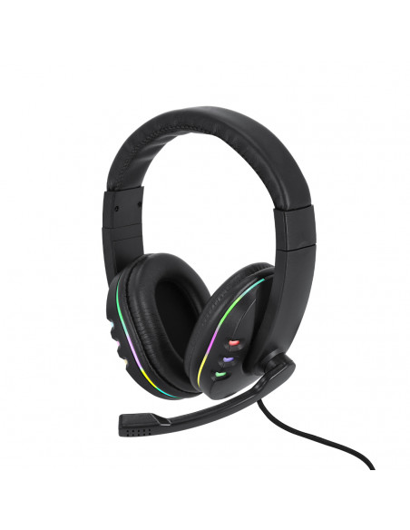 Auriculares Gamer Sohan con Micrófono y LEDs Multicolor