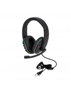 Auriculares Gamer Sohan con Micrófono y LEDs Multicolor 2