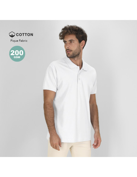 Polo Unisex Blanco Chaplin