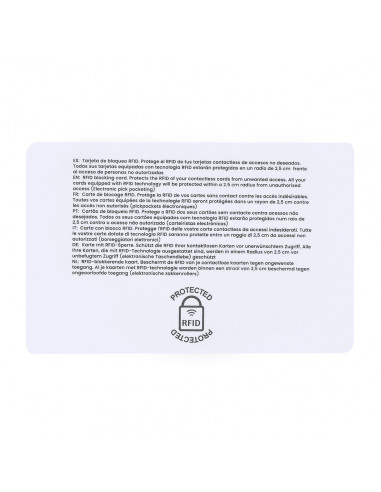 Tarjeta Rfid Fatton