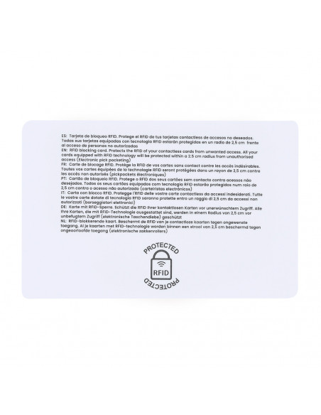 Tarjeta Rfid Fatton