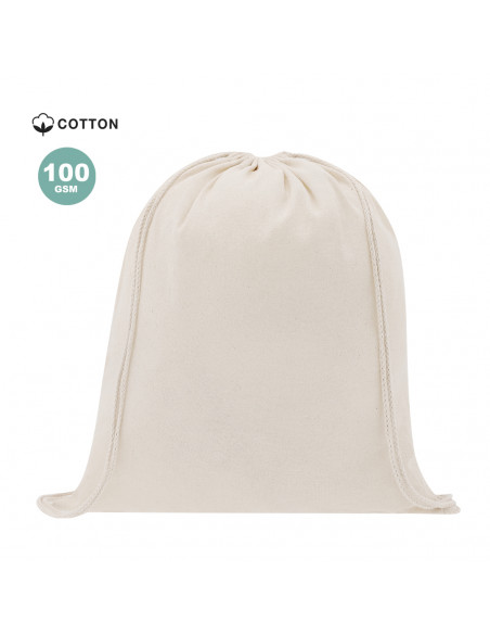 100 Mochila de cuerdas Algodón 100 g/ m2 impresas