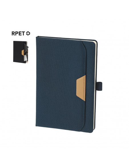 50 Blocs de notas en RPET grabados a 1 color