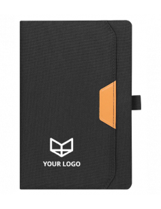 50 Blocs de notas en RPET grabados a 1 color